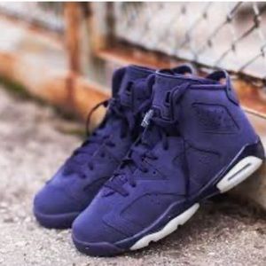🍇 All purple Jordan retro 6 purple dynasty